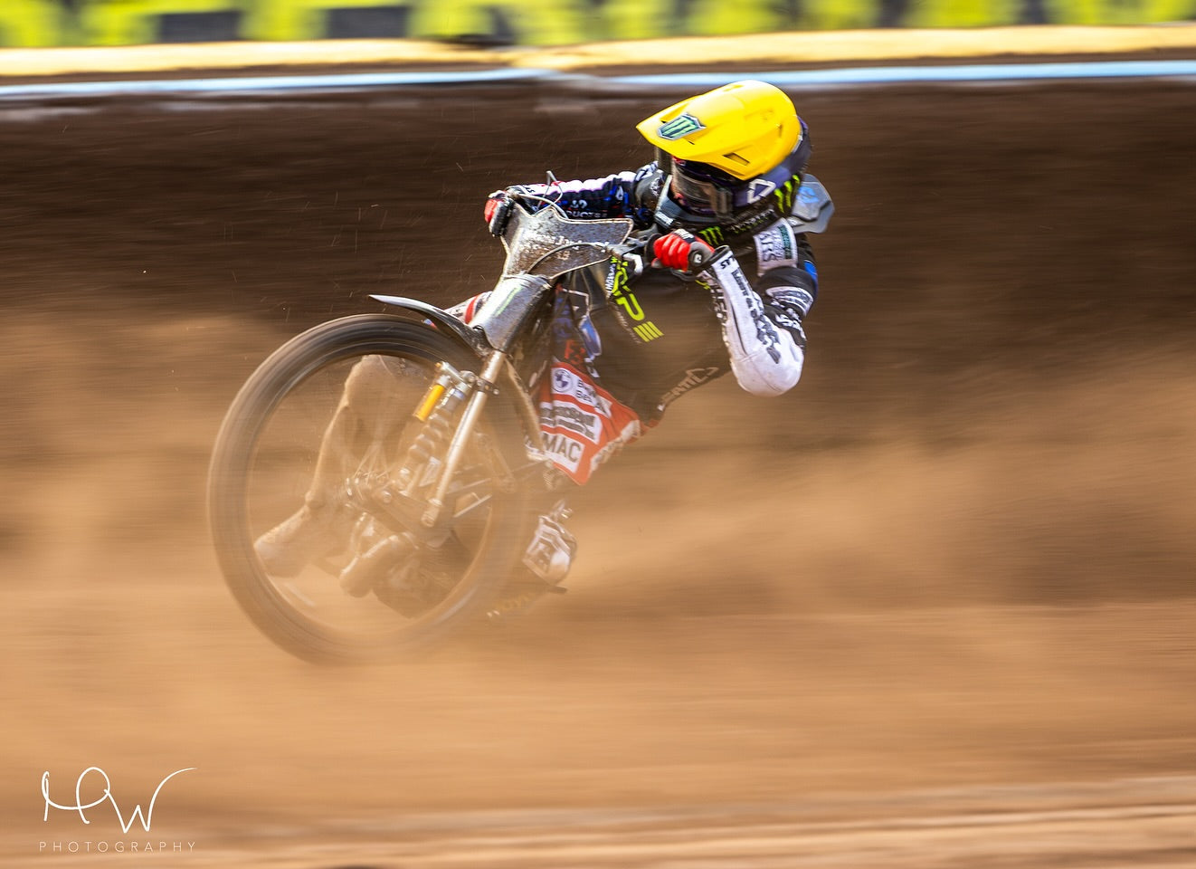 Fredrik Lindgren racing in full Leatt gear
