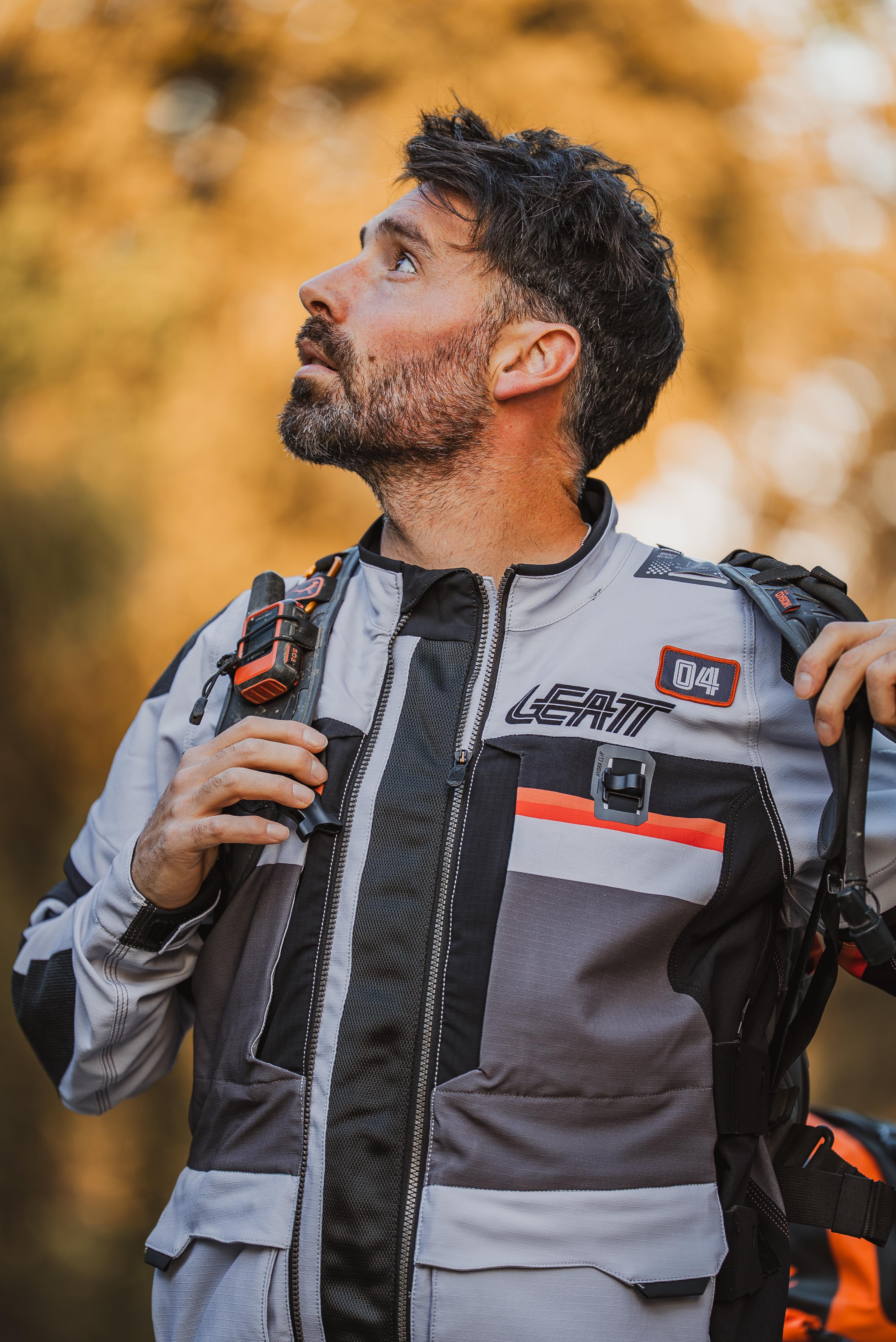 Killian Moreno in ADV jacket