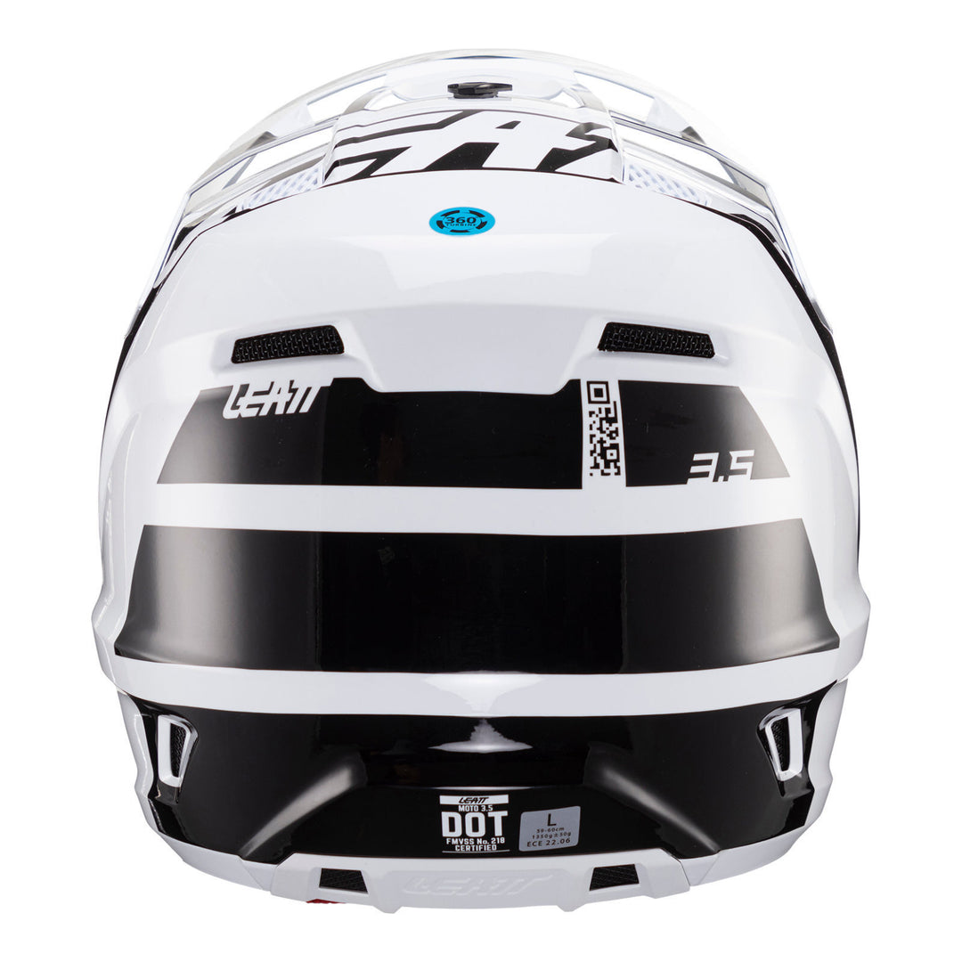Leatt 2024 3.5 Helmet & Goggle Kit - Black / White