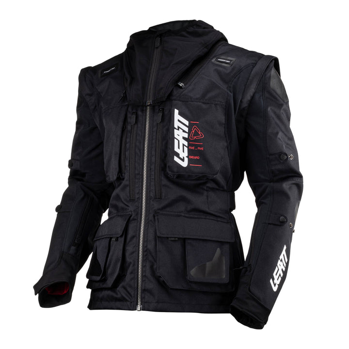 Leatt 5.5 Enduro Jacket Black Leatt Moto New Zealand