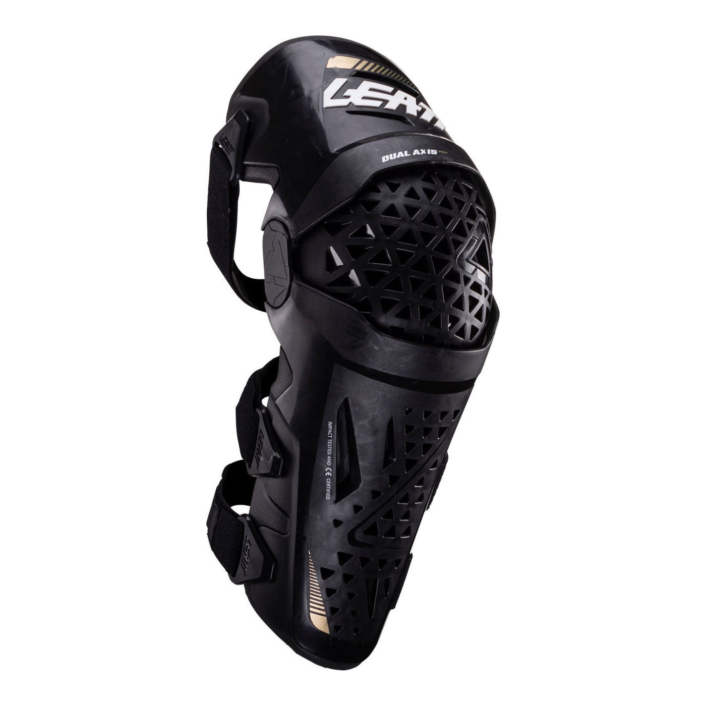 Leatt Dual Axis Pro Knee & Shin Guard - Black