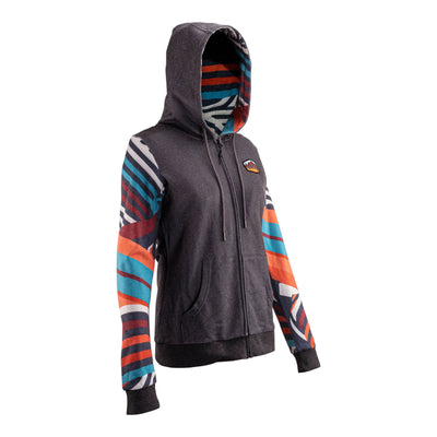 Leatt Premium Women's  Zip-Hoodie - Stripes